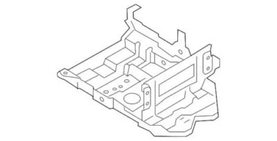 OEM NEW 09-11 GM Chevrolet Pontiac Hatchback Aveo Aveo5 G3 Battery Tray 96853967 - Image 1 of 2
