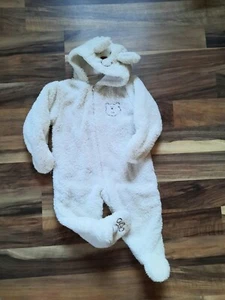 Teddy Overall warm Winteroverall Babyoverall Einteiler Gr. 74/80 - Bild 1 von 4