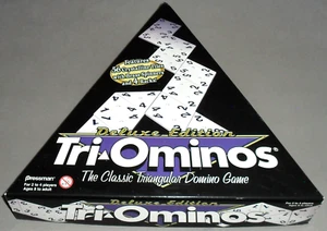 VINTAGE Triominoes Deluxe Board Game Pressman Tile Strategy 2002 COMPLETE RETRO - Picture 1 of 3