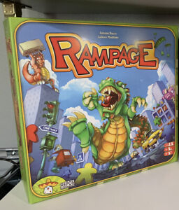 Rampage Board Game (Terror In Meeple City) Complete Very Good Condition OOP