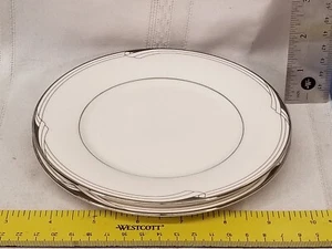 Noritake 'Sterling Cove' 6.5" Bread Plates - Set of (2) - #7720, Art Deco, Japan - Picture 1 of 3