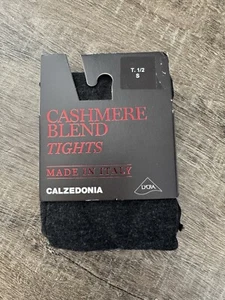 CALZEDONIA Cashmere blend tights, size S,Heather Gray , warm and cozy brand new - Picture 1 of 2