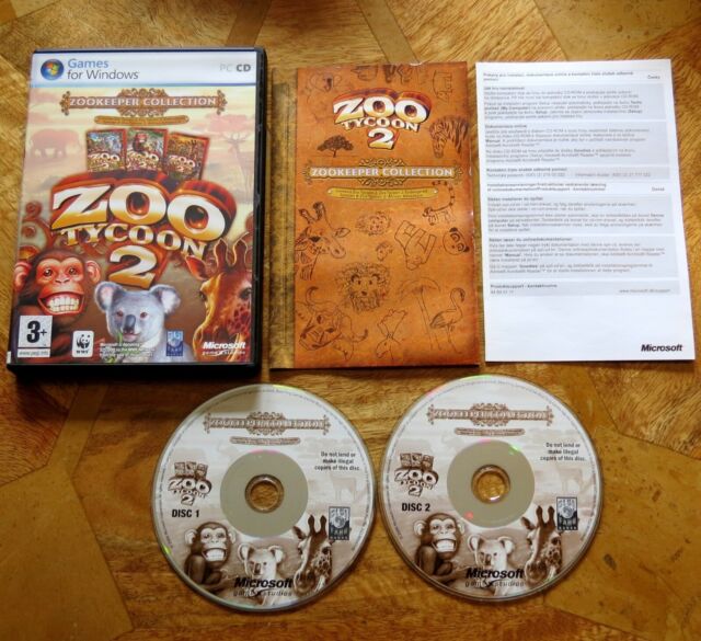 Zoo Tycoon 2 Ultimate Collection - PC Windows CD-ROM Complete + All Ex –  Retro Unit