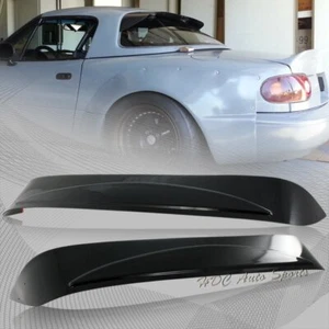 For 1990-2005 Mazda Miata Hard Top Black Acrylic Rear Window Roof Visor Spoiler - Bild 1 von 3