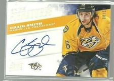  2012-13 Panini Prime Signatures Holosilver #20 Craig Smith 08/10 (REF 4636)