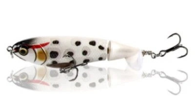 Whopper Plopper 90 style, 105mm 17g Topwater Popper Fishing Lure - Albino Frog - Image 1 of 4