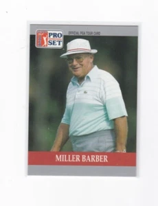 MILLER BARBER 1990 PRO SET OFFICIAL SENIOR PGA TOUR GOLF CARD-SHIPS FREE - Picture 1 of 24