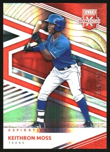 2020 Elite Extra Edition Aspirations Orange #154 Keithron Moss /149