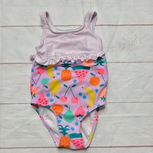 Cat & Jack One Piece Swim Suit Toddler Girls Size 2T - Picture 1 of 8