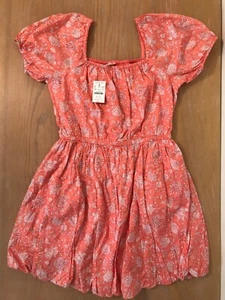 New! Crewcuts Girls Spring/Summer Dress Short Sleeve Floral Size 16 - Picture 1 of 8