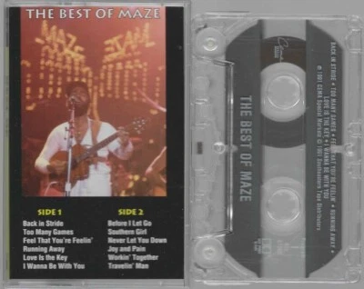 Maze The Best Of Maze (Cassette, 1991 Cema) VG-VG+ Cond. - Image 1 of 3