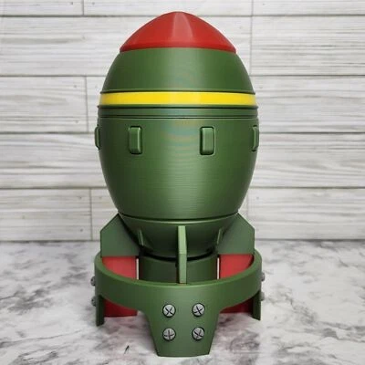 Fallout Mini Nuke Container 3D Printed Prop Container Planter Fat Man Ammo - Image 1 of 4
