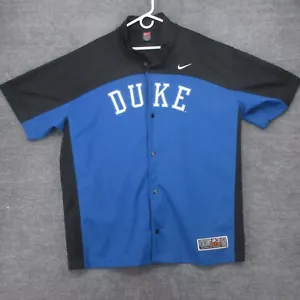 Nike Jacke Herren 2XL Duke Basketball Warmup Snap Vintage 90s Y2K Blau - Bild 1 von 10