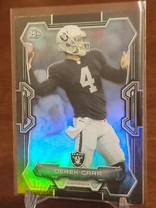 DEREK CARRš„MINT RAINBOW FOIL PARALLELš2015 BOWMAN BLACK #82 + BLACK + WHITE - Picture 1 of 3