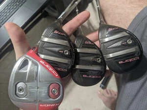 Women's Right Cobra king f9 speedback,f6 wood, hybrid set.3 wood.4,5,6 hybrids. - Picture 1 of 12