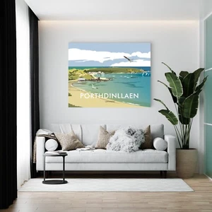 Porthdinllaen Kunstdruck von Dave Thompson - erhältlich in mehreren Größen A4/A3/A2/A1