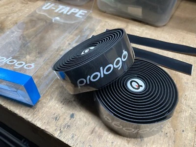 Prologo Onetouch handlebar tape U white black road gravel bike gel polygrip - Image 1 of 4