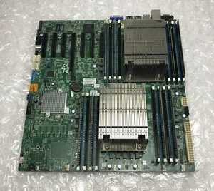 Supermicro X10DRH-i Motherboard Combo 2x Xeon E5-2643V4 @3.4GHz 128GB DDR4 RAM - Picture 1 of 11