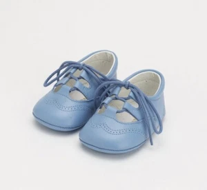 Dona Carmen SOFT LEATHER ENGLISH STYLE SHOES FOR BABY Sz 16 (10.5cm) - Picture 1 of 2