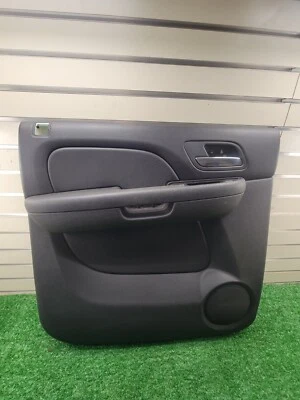 🔥07-14 Chevy Tahoe GMC Cadillac Escalade painel traseiro esquerdo da porta lateral PRETO - Imagem 1 de 4