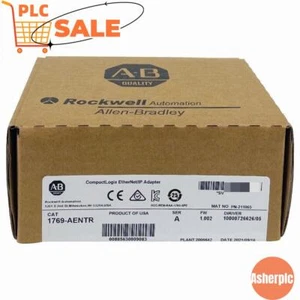 Factory Sealed AB 1769-AENTR Ser A Compactlogix Ethernet Adapter US Free Tax - Picture 1 of 4