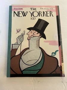 NEW YORKER: 100th Anniversary Issue (Feb 17+24 2025) Collectible Full Magazine - Picture 1 of 7