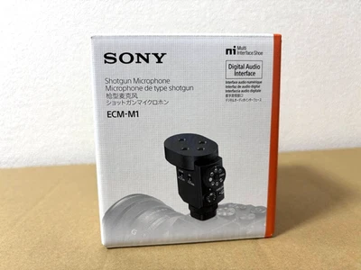 Micrófono escopeta cámara SONY ECM-M1 NUEVO Foto 1 de 4