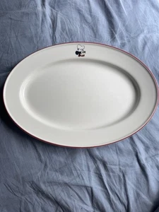 Rare Vintage Disney Buffalo Oneida Oval Restaurant Ware Platter 9507-M - Picture 1 of 4