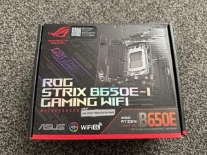 ASUS ROG STRIX B650E-I GAMING WIFI Socket AM5 AMD Motherboard - 90MB1BI0-M0EAY0 - Picture 1 of 10