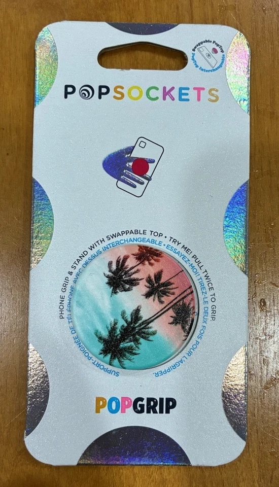 PopSockets Soporte de agarre para teléfono Palmera tropical Popgrip Popsocket Foto 1 de 1