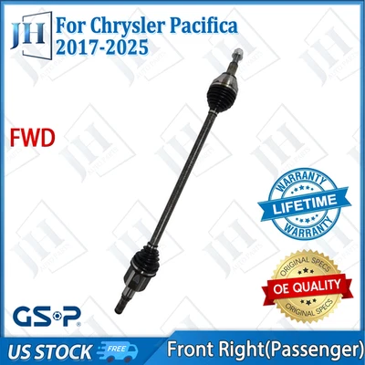 Eje CV pasajero delantero derecho original para Chrysler Pacifica Hybrid 2017-25 tracción delantera Foto 1 de 4