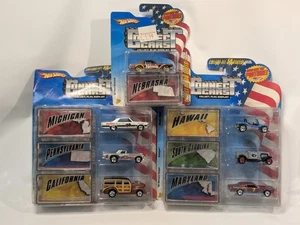 Hot Wheels Connect Cars Lot Hawaii,South Carolina,Maryland, Nebraska, California - Picture 1 of 19
