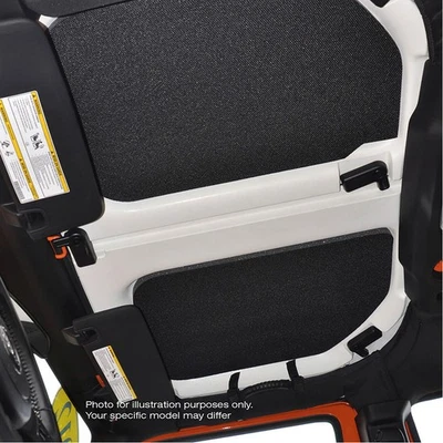 DEI Headliner 50168; Original Finish, Black, 9pcs for 18-23 Jeep Wrangler 4-door - Image 1 of 4