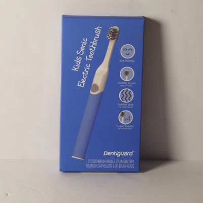 Электрическая детская аккумуляторная зубная щетка Sonic — синяя - Изображение 1 из 2