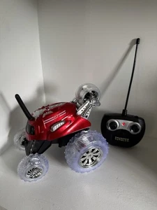 Sharper Image Thunder Tumbler Remote Control 360 Spinning Red Car w/ Remote - Picture 1 of 4
