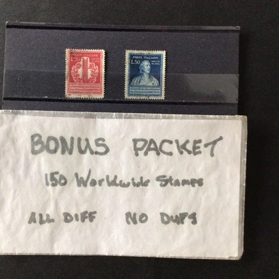 1945 Italy Stamp Lot M-351X - Image 1 of 2