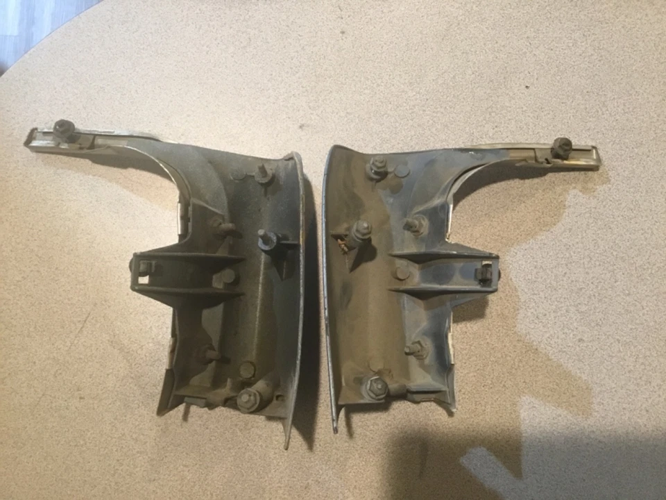 Chevrolet Nova 1973 1974 extensión guardabarros delantero con moldura de cejas par L/R Foto 1 de 4