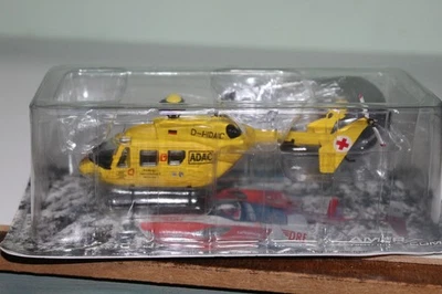 AMERCOM 1:72 MDD KAWASAKI BK117 HELICOPTER - ADAC GERMANY - Image 1 of 2