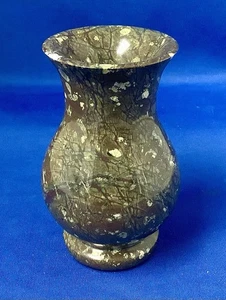 David Hill Lizard Serpentine Turned Stone Vase 4" (10 cm's) - Picture 1 of 6