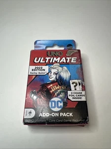 Uno Ultimate Harley Quinn Add-On Pack 2023 Edition (New Open Box Complete) - Picture 1 of 10