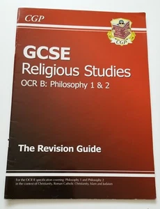 GCSE Religious Studies OCR B: Philosophy 1&2 The Revision Guide CGP - Picture 1 of 2