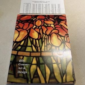 20. Jahrhundert Kunst & Design Katalog 6. Mai 2001 TIFFANY/EAMES/GRUEBY/ROYCROFT - Bild 1 von 6