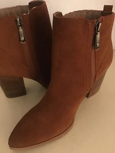 Blondo Nuevo Mujer Coñac Gamuza Impermeable Botas US 9.5 Euro 40.5 - Imagen 1 de 12