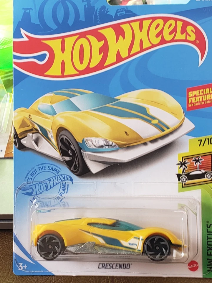 Hot Wheels 2021 Crescendo #234 amarillo  Foto 1 de 1