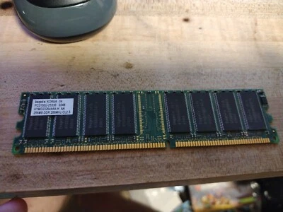 Hynix PC2100u-25330 256 MB DDR 266 MHz CL2.5 Memory (HYMD232646A8-H AA) - Image 1 of 2