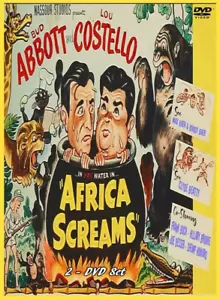 AFRICA SCREAMS 1949 2-DVD Set Restored Abbott & Costello Classic COLOR B&W film - Picture 1 of 1