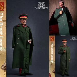 Soviet Leader Stalin WW II Russian 1/6 Male Action Figure TIGERTOYS Collection - Picture 1 of 16