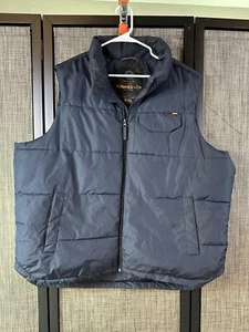 Hawke & Co Duck Down Sport Puffer Packable Vest Men’s XXL Blue Nylon Outdoor SU2 - Picture 1 of 8