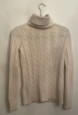 J Crew Cable Knit Sweater Cable Knit Viscose Wool Angora Size XXS - Image 1 of 4