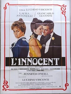 L'INNOCENT/LUCHINO VISCONTI/GIANNINI/JENNIFER O'NEIL/AFFICHE ORIGINALE 120X160 - Imagen 1 de 1